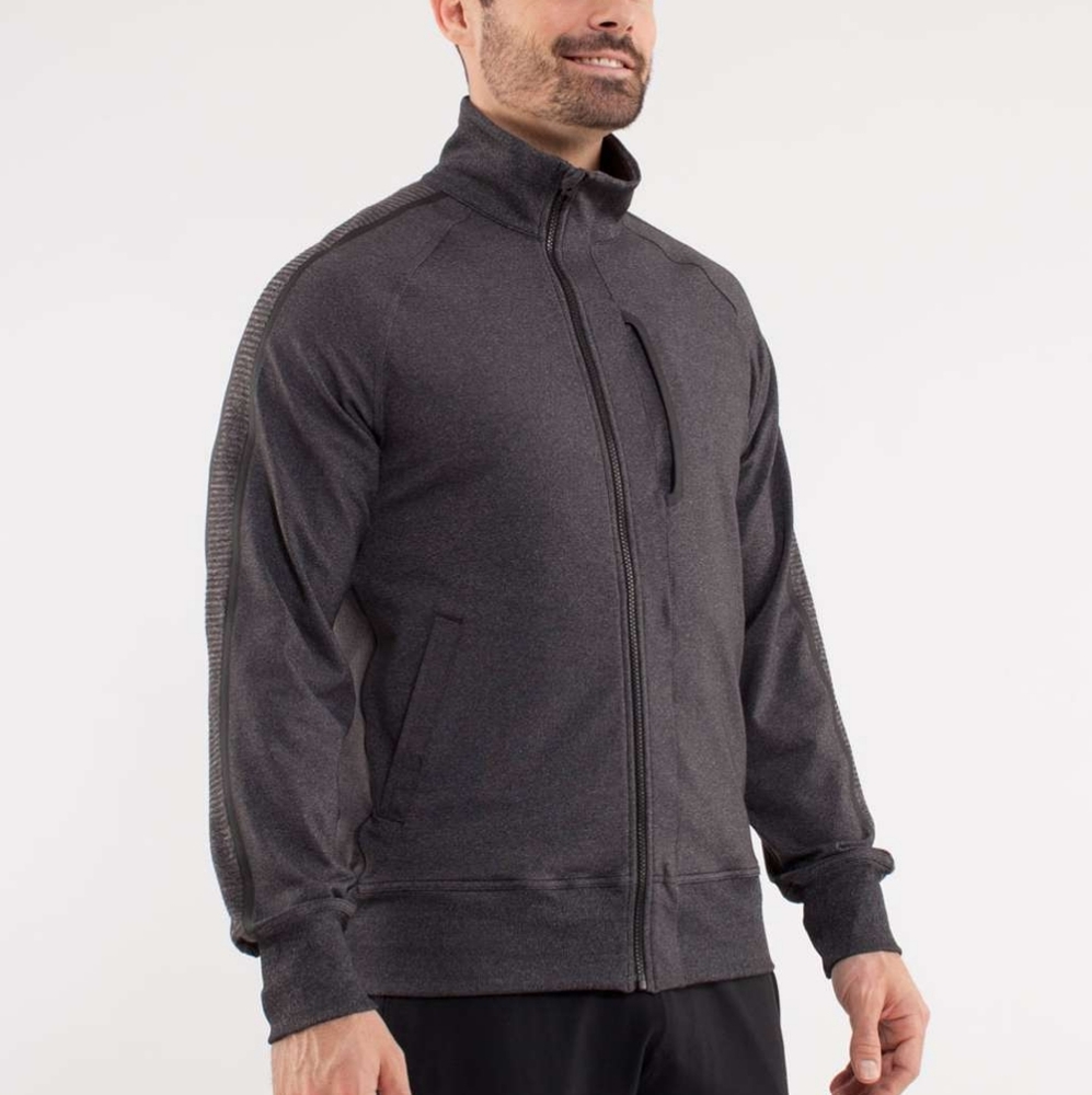 Gray Men's Kung Fu Lululemon Jacket
